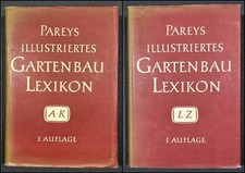 Garten Gärtnerei Lexikon / Maatsch - Pareys illustriertes Gartenbaulexikon 1956