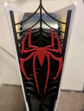 3D Printed Spider-Man Front Faceplate for PlayStation 5 Original PLA Cover