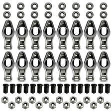 16pcs Steel Roller Tip Rocker Arms Set For Small Block Chevy 305 350 400 16pcs Steel Roller Tip Rocker Arms Set For Small Block Chevy 305 350 400