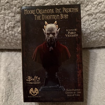 Limited Edition The D Hoffryn Bust  Buffy Vampire Moore Creations 148 Of 2,500