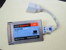 3Com Megahertz 10/100 LAN CardBus PC Card Model 3CCFE575BT PCMCIA Slot