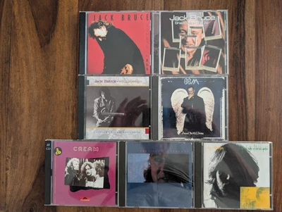 Jack Bruce/Kip Hanrahan : 8 CDs - Somethinels/Willpower/Vertical's Currency etc  - Bild 1 von 2