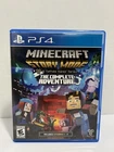 Minecraft: Story Mode - The Complete Adventure (PlayStation 4, 2016) PS4 Tested