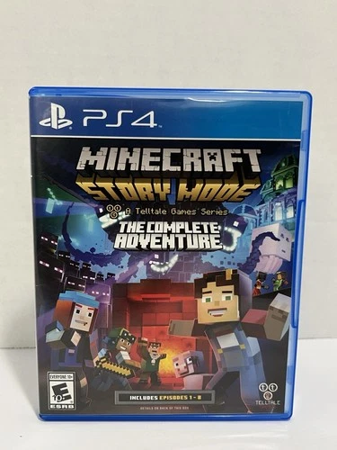 Minecraft: Story Mode - The Complete Adventure (PlayStation 4, 2016) PS4 Tested