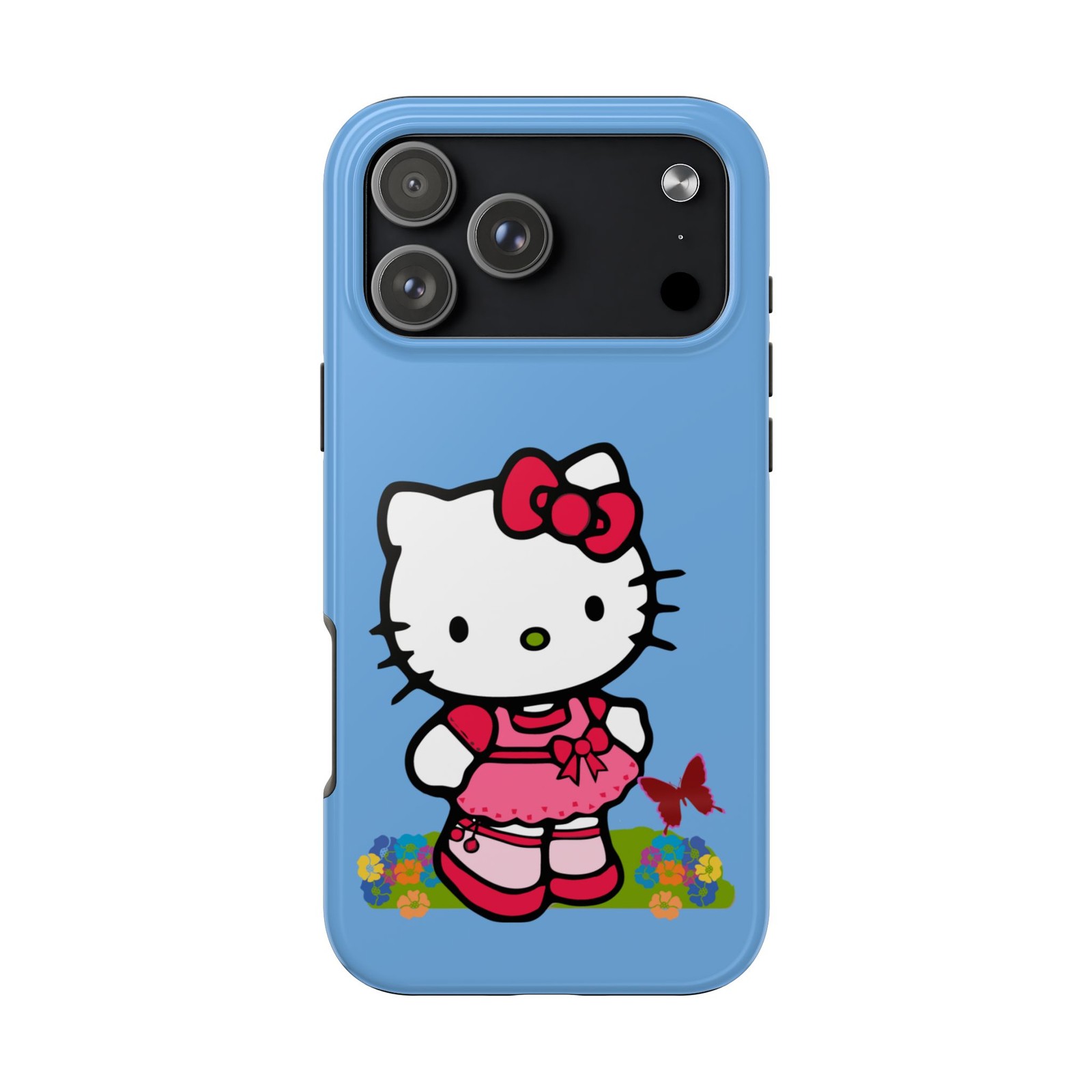 Hello Kitty Character Phone Case | Tough Phone Case, Blue Floral