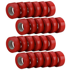 2 Inch Wide X 60 Yards Red Stucco Tape UV Resistent Waterproof Polyethylene PE T