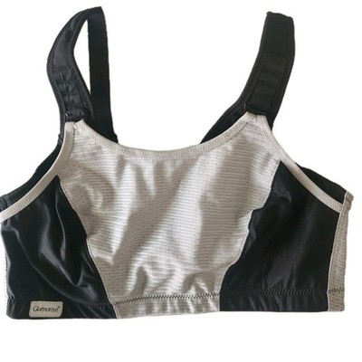 Glamorize Sport  38D Custom Control Sports Bra Grey 1166