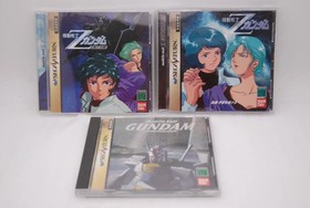 SEGA SATURN Mobile Suit GUNDAM, Side Story 1 2 3, Z Gundam 6Games Japan SS