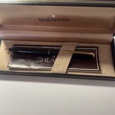 Sheaffer Ballpoint pen - Black - unused in box but no ink cartridge