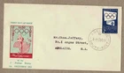 Australia 1954 Publicity 2/- blue for 1956 Olympic Games Melbourne FDC Cover