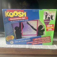 Koosh Ball Vintage 1992 Oddzon Over Door Basketball Hoop Net with  Balls NOS