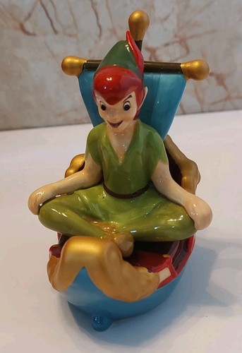 RARE Disney Peter Pan Pirate Salt And Pepper Set DISNEY PARKS