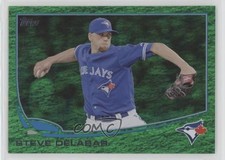 2013 Topps Update Emerald Foil Steve Delabar #US190 0t2