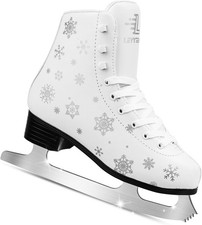 Women's/Girls Figure Ice Skates - Youth Figure Skating Shoes with Size Expansion