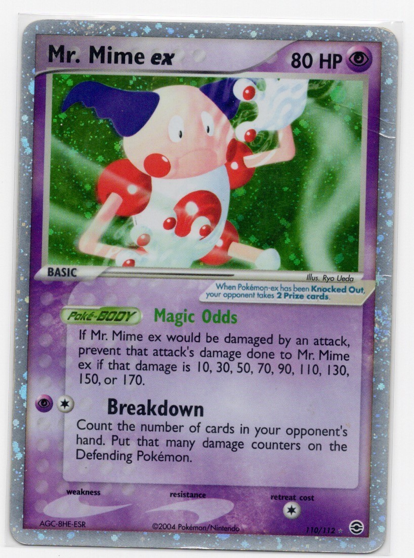 Mr. Mime ex 110/112 FireRed & LeafGreen Holo