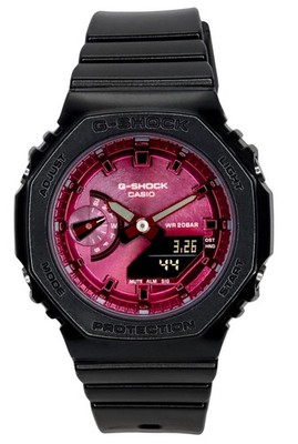 Casio G-Shock Burgundy Dial Quartz Sports  GMA-S2100RB-1A Women's Ladies Watch