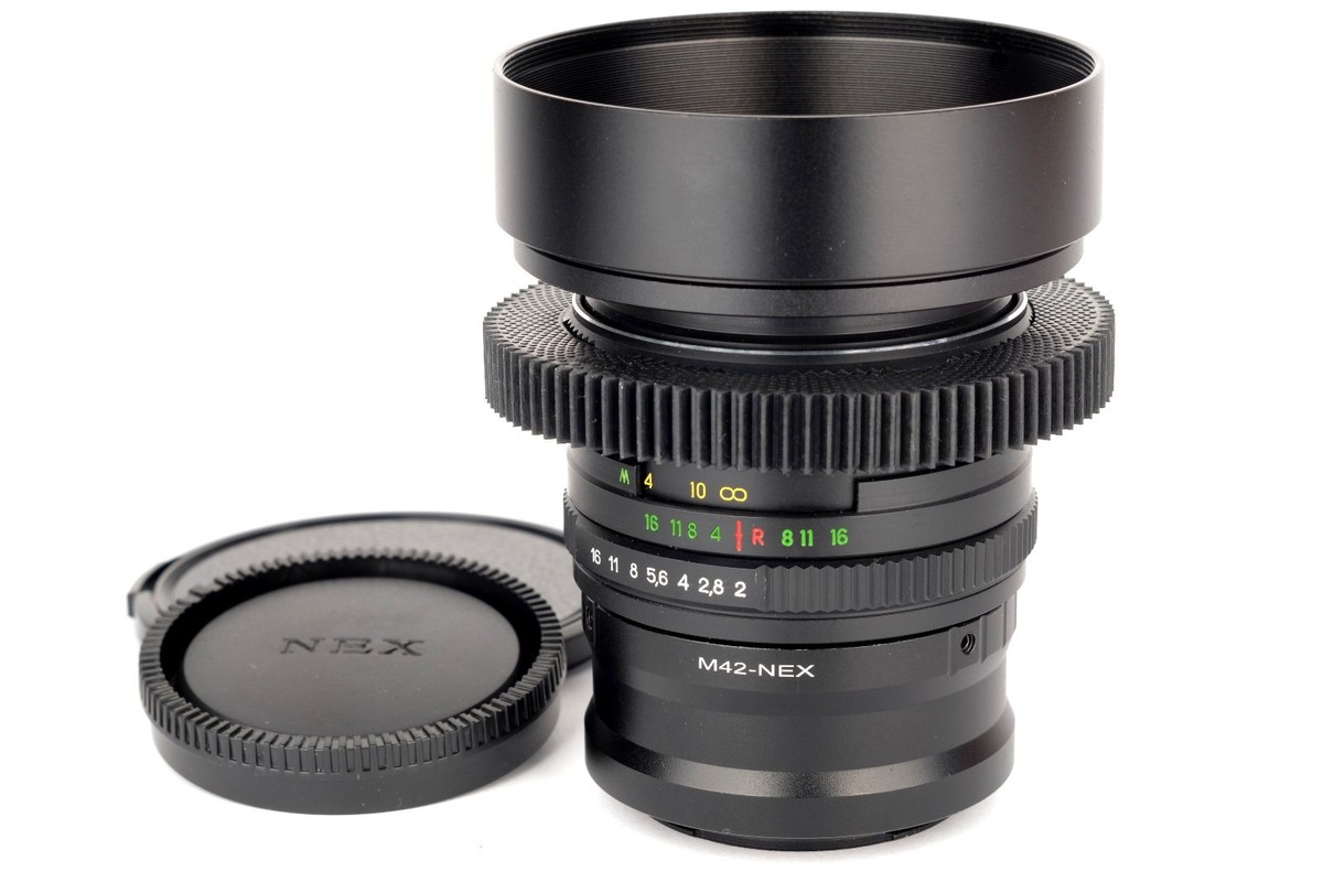 HELIOS 44 2/58mm lens Sony E mount NEX *TUNED FOR FILMMAKERS
