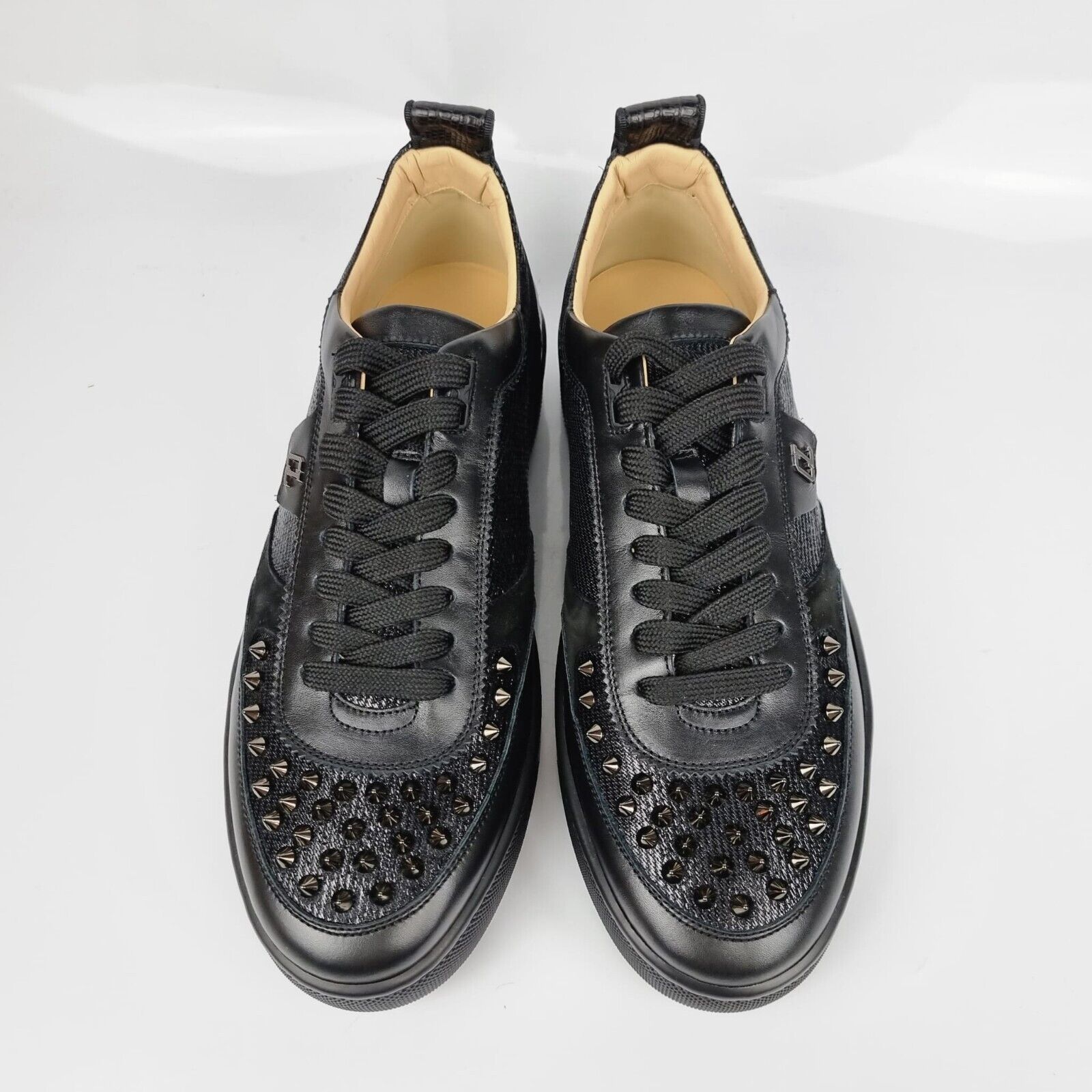 Happyrui Spiked Leather Sneakers