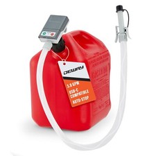 Deway Ultra Fast Can Fuel Transfer Pump, USB or Battery Powered with Auto-Stop
