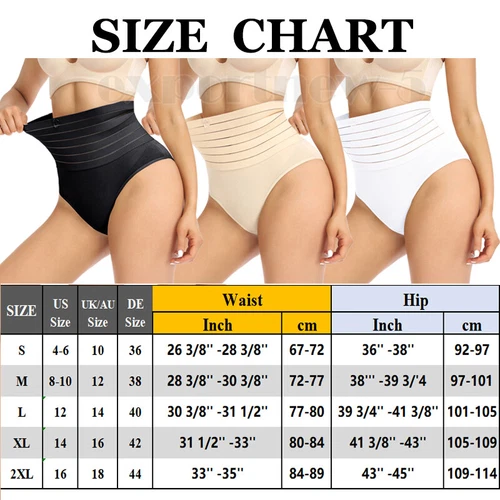 Women Pull Me In Hold In Tummy Control Knickers Body Shaper Shapewear Soft Panty - Picture 2 of 44