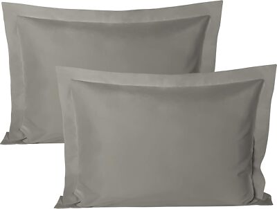 King Pillow Shams Set of 100% Brushed Microfiber Super Soft Cozy 20x36  Wrinkle