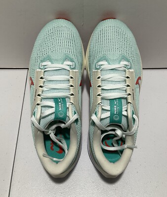 Size 7 - Nike Women s W Air Zoom Pegasus 40 Jade Ice/Picante Red White-Sea Glass
