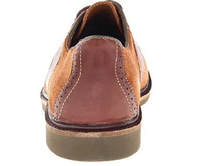 Fossil Springfield Oxford Mahogany Suede with Leather Finish  display picture 3