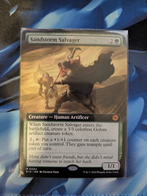 Sandstorm Salvager (Extended Art) OTJ The Big Score 84 MTG Near Mint