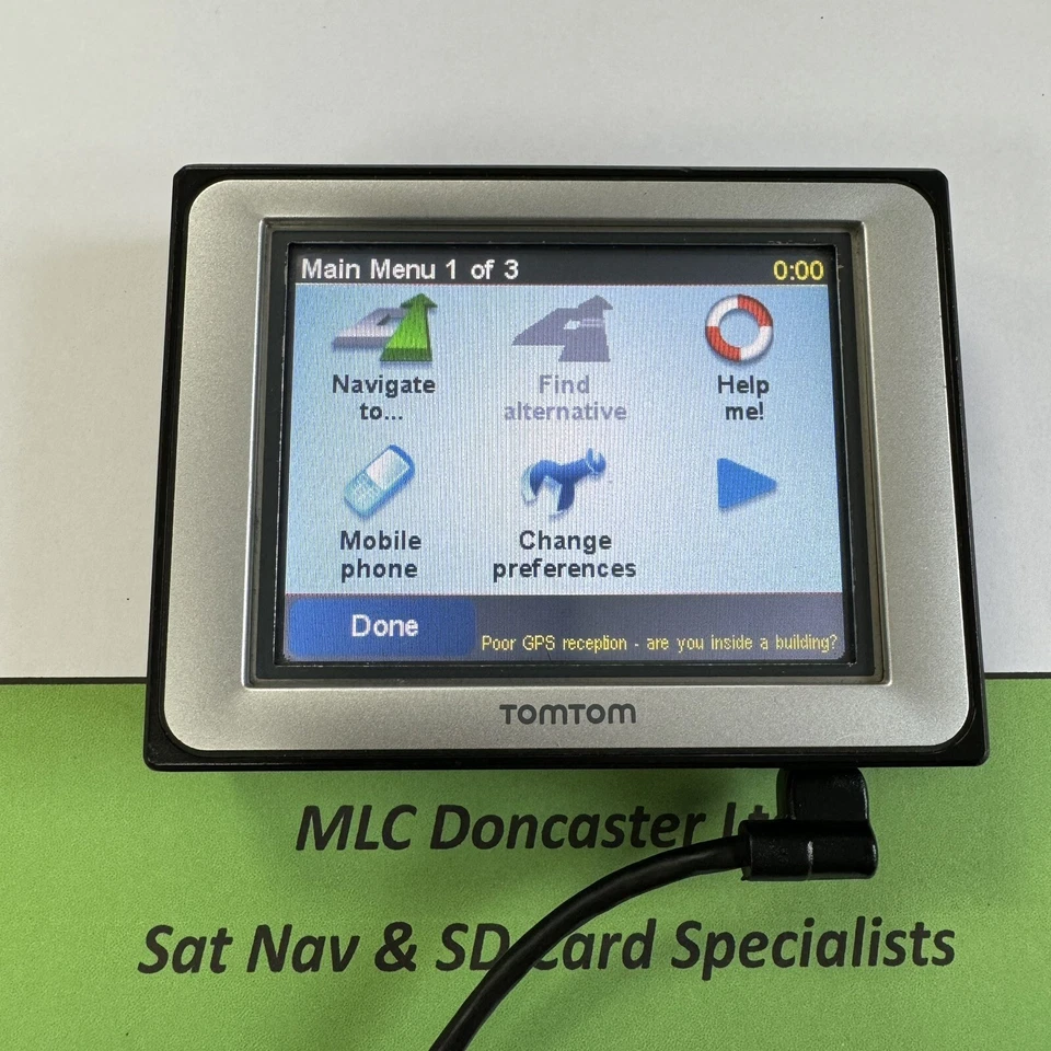 Genuine Toyota Yaris TomTom Satellite Navigation SAT NAV Screen 192000-04500700 - Image 2 of 2