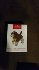 2022 Hallmark Ornament Keepsake Puppy Love German Shorthaired Pointer