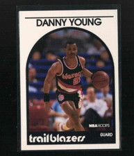 1989-90 NBA Hoops #71 Danny Young Portland Trail Blazers