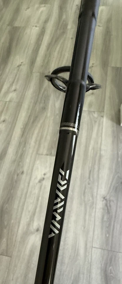 Custom Fishing Rod And Reel, Daiwa Spinning , Emcast 802MFS - Image 3 of 4