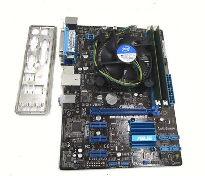 Lx Plus R2 H61 Mlx ASUS P8H61-M LX PLUS Motherboard With Intel I5