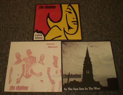 3 The Shadow Single Sided 7''~Anna Manni~As The Sun Sets In The West~Love Song