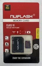 Nuiflash Memory Card Class 10 High Speed, Waterproof, Shockproof, Antimagnetic