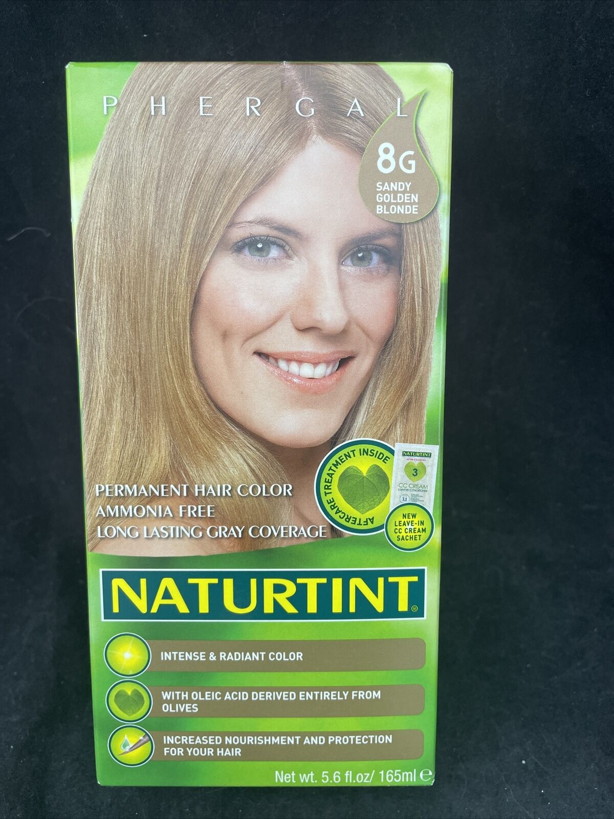 Permanent Hair Colorant Sandy Golden Blonde (8G) by Naturtint, 1 piece