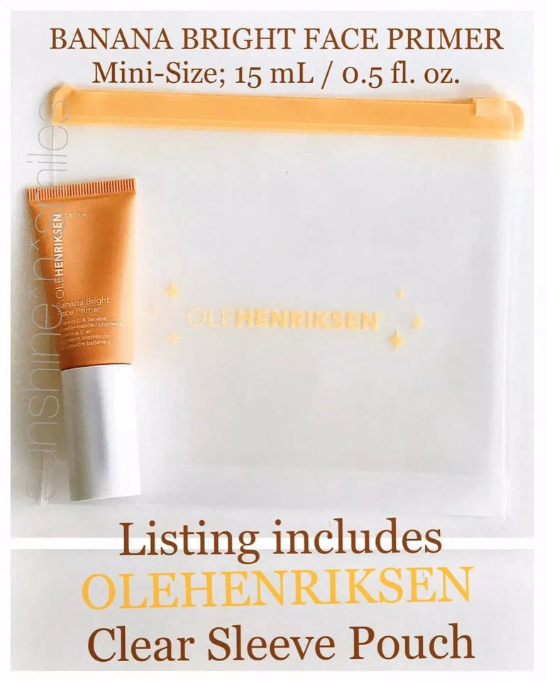 Ole Henriksen OLEHENRIKSEN BANANA BRIGHT Vitamin-C&E Face Primer *MINI 0.5fl oz - Image 4 of 4