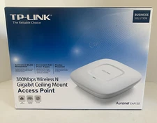 TP-LINK EAP120 300 Mbps Wireless N Ceiling Mount Access Point Auranet
