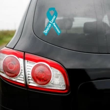 Vinyl Decal Ovarian Cancer Awareness