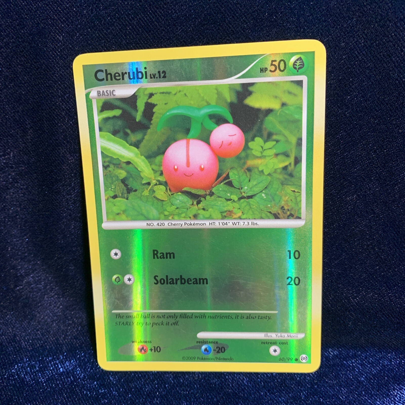 Cherubi 60/99 Reverse Holo Platinum Arceus Pokemon Card
