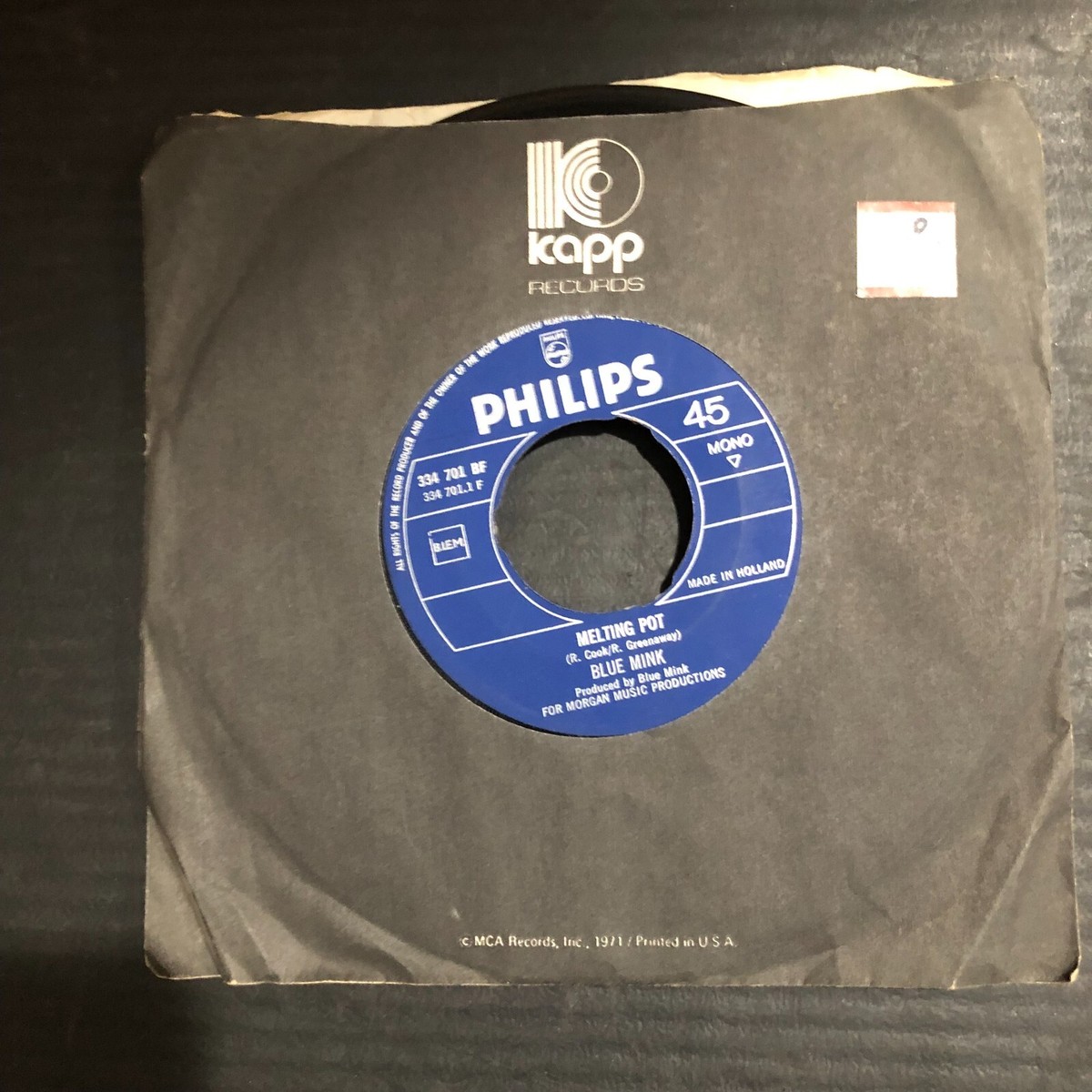 Blue Mink 7inch 2枚セット　Melting Pot HOL Blue Mink - Melting Pot 7'' Vinyl Germany | eBay