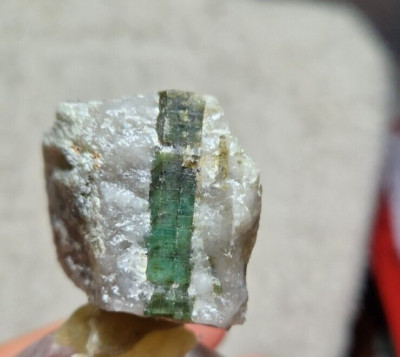 Minerals* Emerald Crystal Brazil 3.5 Cm video in description