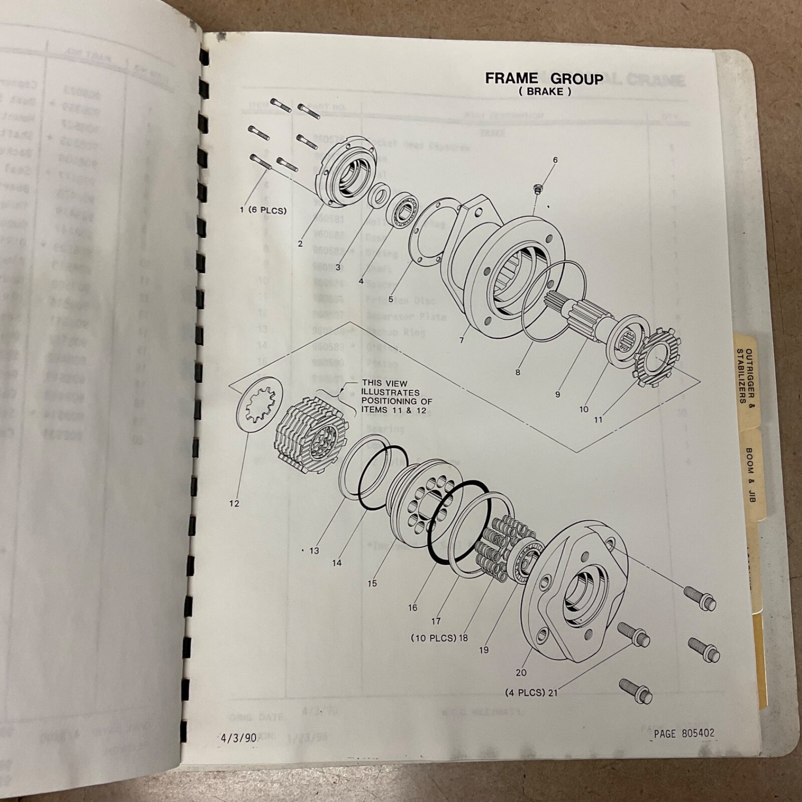 National 900 Series TRUCK CRANE OWNERS MANUAL BOOK PARTS OPERATION & MAINTENANCE