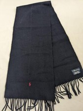 Ralph Lauren Men Scarf Polo By Scottish Wool Muffler Limited Edition VHTF Rare E