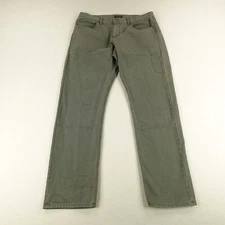 Flint And Tinder Pants Mens 38 Green Double Knee Canvas Utility Work Huckberry