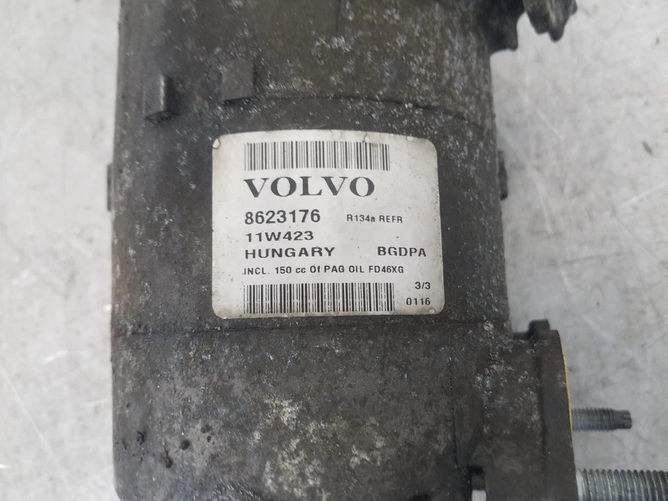 VOLVO S80 V70 2.0 T5 PETROL 11-2014 AC AIR CON COMPRESSOR 8623176 36012442  - Image 4 of 4