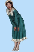 Diorama Props Resin 1/18 Green Dress Beauty 295 Doll Miniature Scene Figure Toys