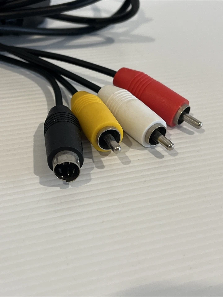 Universal Multi Tap AV S-Video Cord Cable For PS1 PS2 Game Cube N64 SNES XBOX - Image 2 of 4