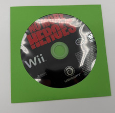 No More Heroes Nintendo Wii 2008 Disc and Manual No Case Tested Working