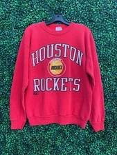Houston RocketS Basketball Team champs red color Crewneck Sweatshirt VK04908